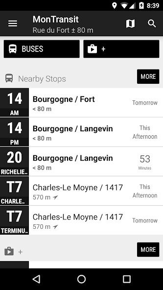 Run android online APK exo Chambly-Richelieu-Carignan Bus - MonTransit from MyAndroid or emulate exo Chambly-Richelieu-Carignan Bus - MonTransit using MyAndroid