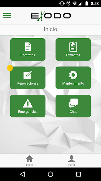 Emulate Android APK Exodo Convenios