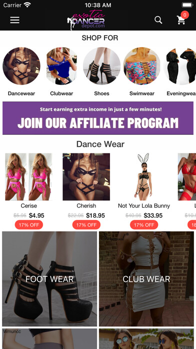 Emulate iPhone app Exotic Dancer Depot using MyAndroid Emulate iPhone app Exotic Dancer Depot using MyAndroid