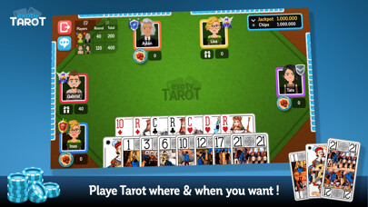 Emulate iPhone app Exoty Tarot 3, 4 or 5 players using MyAndroid Emulate iPhone app Exoty Tarot 3, 4 or 5 players using MyAndroid