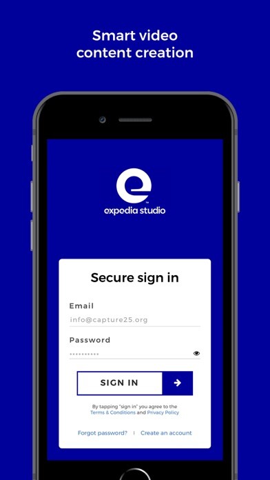 Emulate iPhone app Expedia Studio using MyAndroid