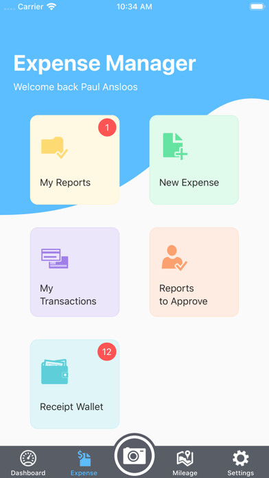 Emulate iPhone app ExpensePoint using MyAndroid
