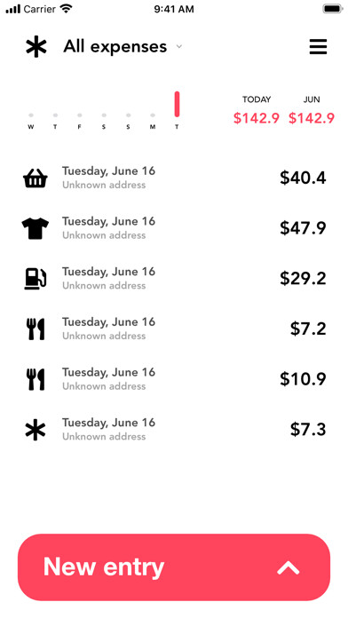 Emulate iPhone app Expense tracker - Budget app using MyAndroid Emulate iPhone app Expense tracker - Budget app using MyAndroid