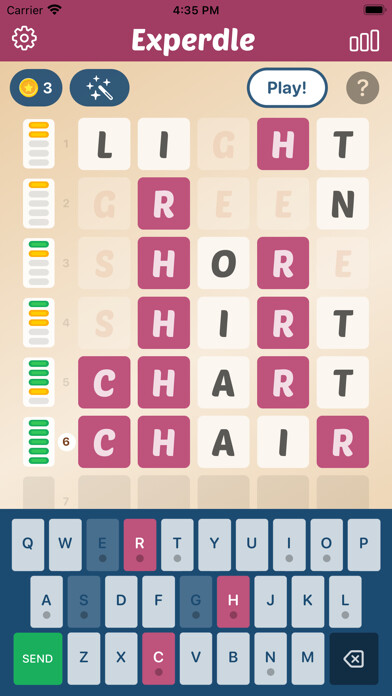 Emulate iPhone app Experdle - For Word Experts using MyAndroid Emulate iPhone app Experdle - For Word Experts using MyAndroid