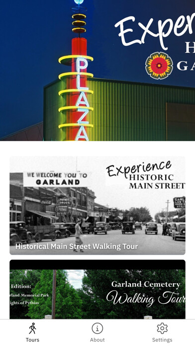 Emulate iPhone app Experience Historic Garland using MyAndroid