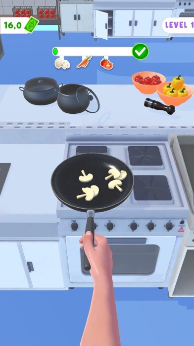 Emulate iPhone app Expert Cooking Master using MyAndroid