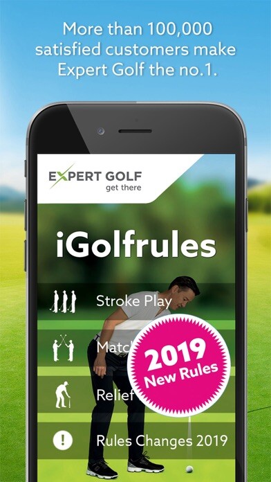 Emulate iPhone app Expert Golf – iGolfrules using MyAndroid