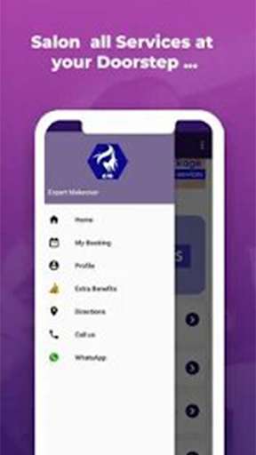 Run android online APK Expert Makeover - Salon Services at your Doorstep from MyAndroid or emulate Expert Makeover - Salon Services at your Doorstep using MyAndroid