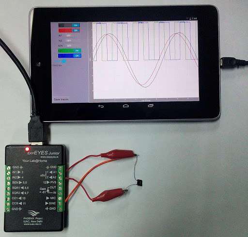 Emulate Android APK ExpEYES