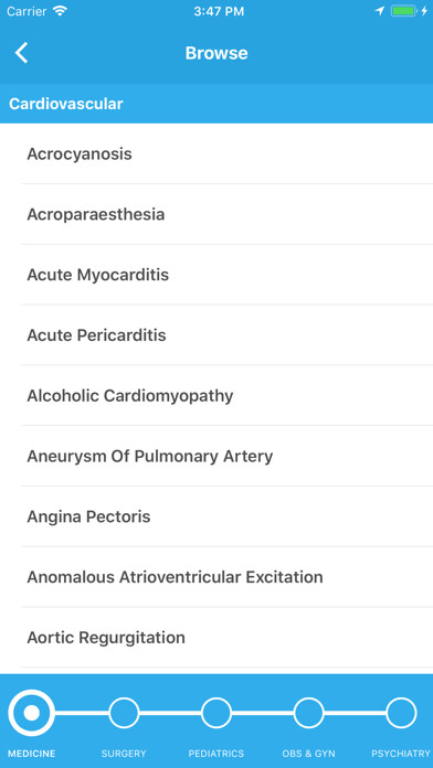 Emulate iPhone app Explain Medicine using MyAndroid