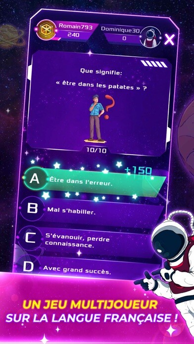 Emulate iPhone app Exploratio: puzzle et mots using MyAndroid
