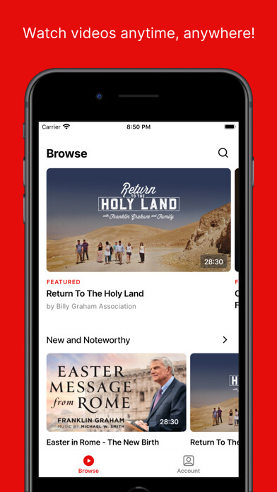 Emulate iPhone app ExploreFlix using MyAndroid