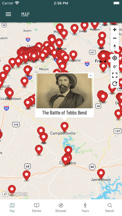 Emulate iPhone app Explore Kentucky History using MyAndroid Emulate iPhone app Explore Kentucky History using MyAndroid