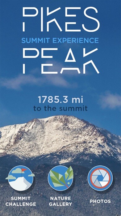 Emulate iPhone app Explore Pikes Peak Summit using MyAndroid