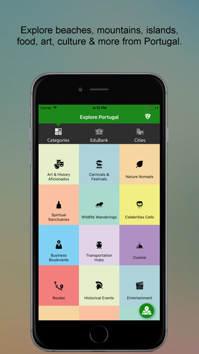 Emulate iPhone app Explore Portugal SMART Guide using MyAndroid Emulate iPhone app Explore Portugal SMART Guide using MyAndroid
