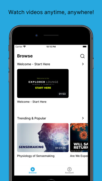 Emulate iPhone app Explorer Lounge using MyAndroid Emulate iPhone app Explorer Lounge using MyAndroid