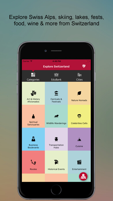 Emulate iPhone app Explore Switzerland Guide using MyAndroid Emulate iPhone app Explore Switzerland Guide using MyAndroid