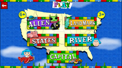 Emulate iPhone app Explore the USA with Roxy using MyAndroid