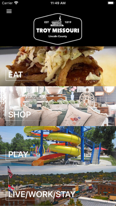 Emulate iPhone app Explore Troy using MyAndroid