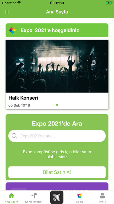 Emulate iPhone app Expo2021 Hatay using MyAndroid