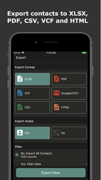 Emulate iPhone app Export Contacts - Easy Backup using MyAndroid Emulate iPhone app Export Contacts - Easy Backup using MyAndroid