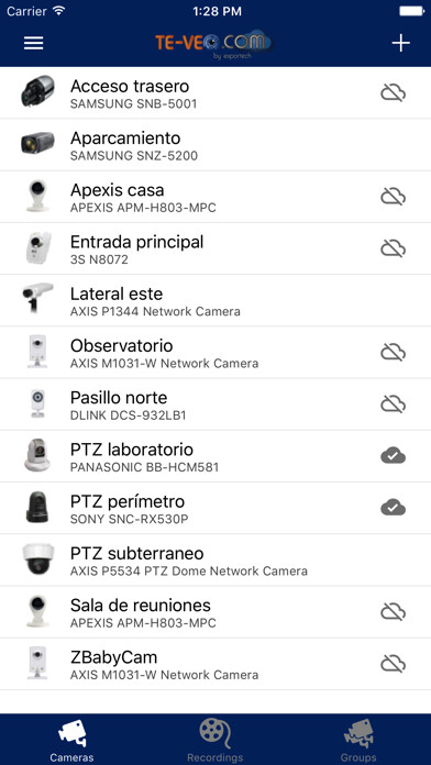 Emulate iPhone app Exportech Te-Veo Viewer using MyAndroid Emulate iPhone app Exportech Te-Veo Viewer using MyAndroid