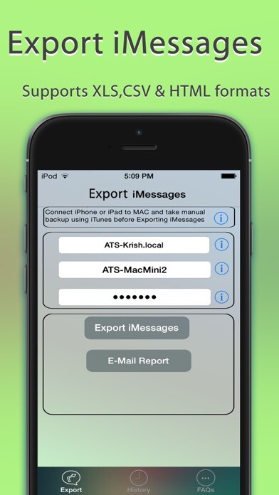 Emulate iPhone app Export Messages - Save Print Backup Recover Text SMS iMessages using MyAndroid Emulate iPhone app Export Messages - Save Print Backup Recover Text SMS iMessages using MyAndroid