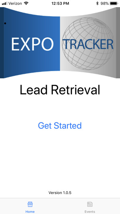 Emulate iPhone app Expo Tracker Lead Retrieval using MyAndroid