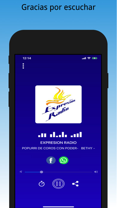 Emulate iPhone app EXPRESION RADIO using MyAndroid Emulate iPhone app EXPRESION RADIO using MyAndroid