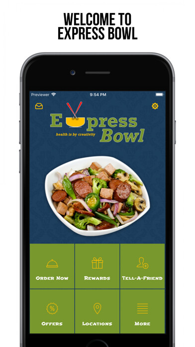 Emulate iPhone app Express Bowl using MyAndroid Emulate iPhone app Express Bowl using MyAndroid