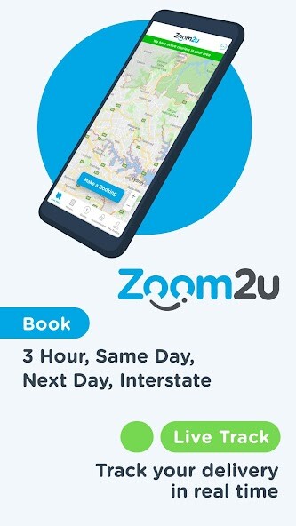 Emulate iPhone app Express Courier - Zoom2u using MyAndroid