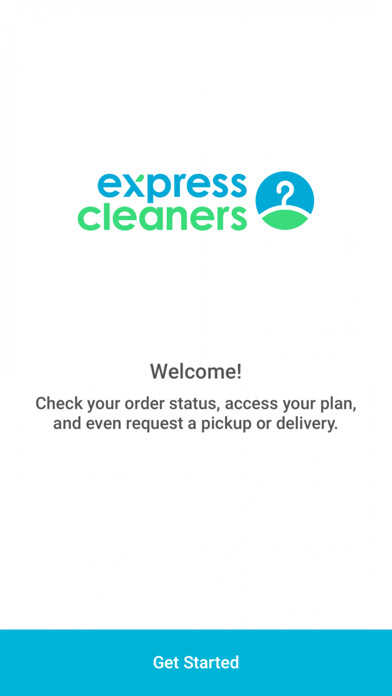 Emulate iPhone app Express Dry Cleaners using MyAndroid