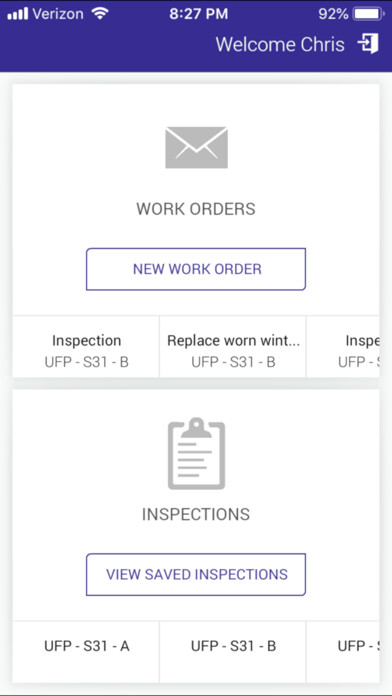 Emulate iPhone app Express Facility Management using MyAndroid