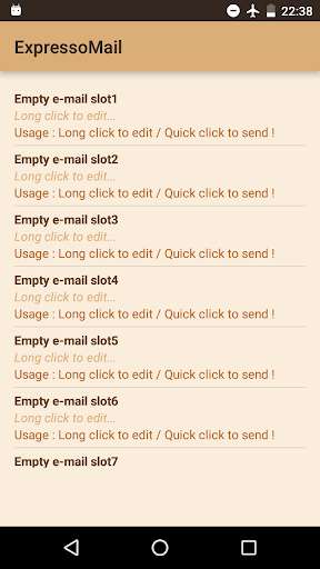 Emulate Android APK ExpressoMail