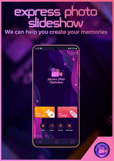 Run android online APK Express Photo Slideshow from MyAndroid or emulate Express Photo Slideshow using MyAndroid