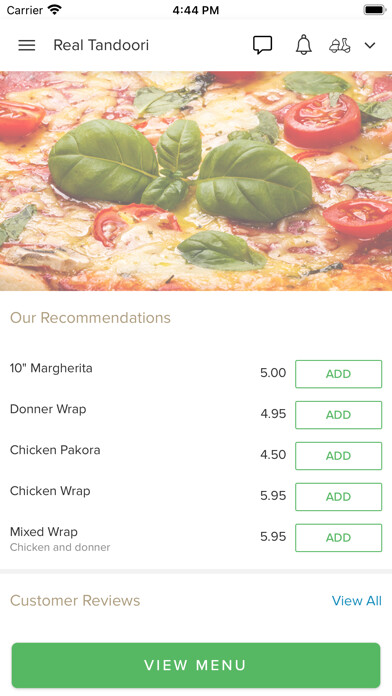 Emulate iPhone app Express Pizza And Kebab using MyAndroid Emulate iPhone app Express Pizza And Kebab using MyAndroid