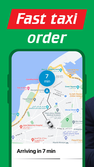 Emulate iPhone app Express Taxi: Cab Order Libya using MyAndroid