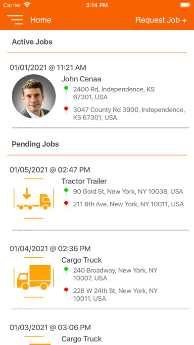 Emulate iPhone app Express Trucking using MyAndroid Emulate iPhone app Express Trucking using MyAndroid