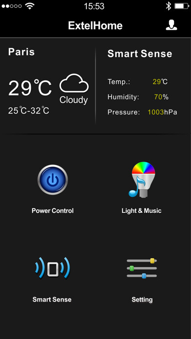 Emulate iPhone app ExtelHOME using MyAndroid