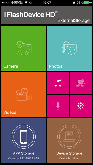Emulate iPhone app ExternalStorage using MyAndroid