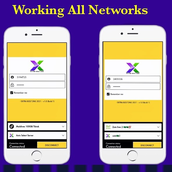 Run android online APK Extra Bolt DNS from MyAndroid or emulate Extra Bolt DNS using MyAndroid