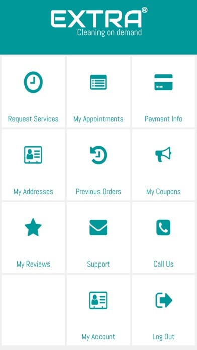 Emulate iPhone app Extra Cleaning on Demand - Client using MyAndroid