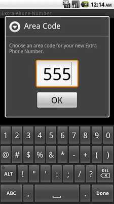 Emulate Android APK Extra Phone Line