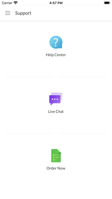 Emulate iPhone app Extra Pizza & Kebab. using MyAndroid