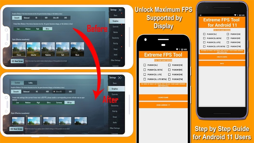 Run android online APK Extrem 90fps tool:unlock 90fps from MyAndroid or emulate Extrem 90fps tool:unlock 90fps using MyAndroid Run android online APK Extrem 90fps tool:unlock 90fps from MyAndroid or emulate Extrem 90fps tool:unlock 90fps using MyAndroid