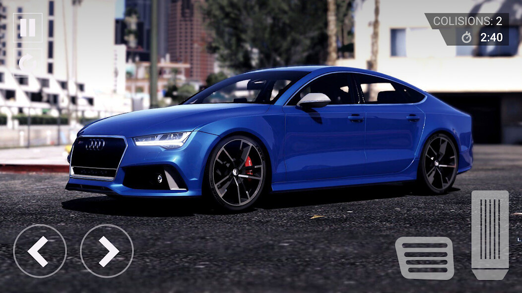 Run android online APK Extreme Audi RS7 Car Driving from MyAndroid or emulate Extreme Audi RS7 Car Driving using MyAndroid