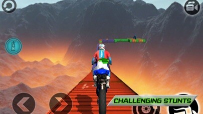 Emulate iPhone app Extreme Bike Stunt Trial using MyAndroid