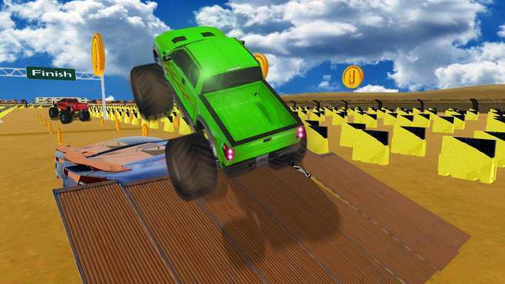 Emulate Android APK Extreme Dirt Car Stunts - Reckless Racing Drive 18
