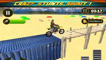 Emulate iPhone app Extreme Moto: Crazy Bike Race using MyAndroid