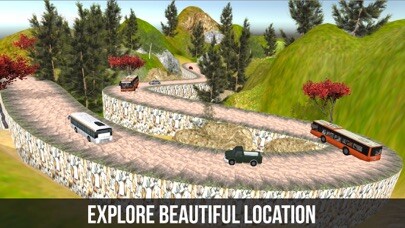 Emulate iPhone app Extreme Off Road Bus Driver 3d Simulator 2017 using MyAndroid